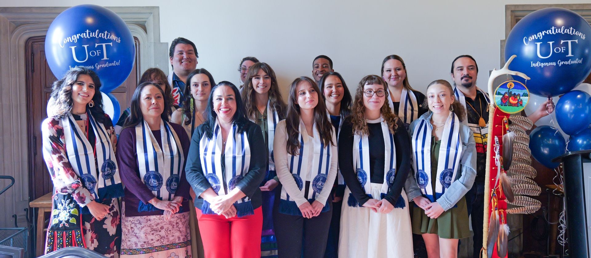 Class of 2026 Indigenous student graduates.